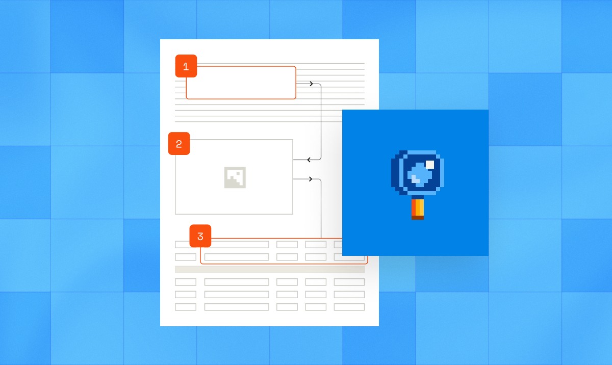 Mistral official Agentic Search product illustration