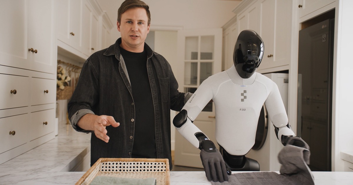 Figure humanoid in the company’s Helix 2.5 announcement.
