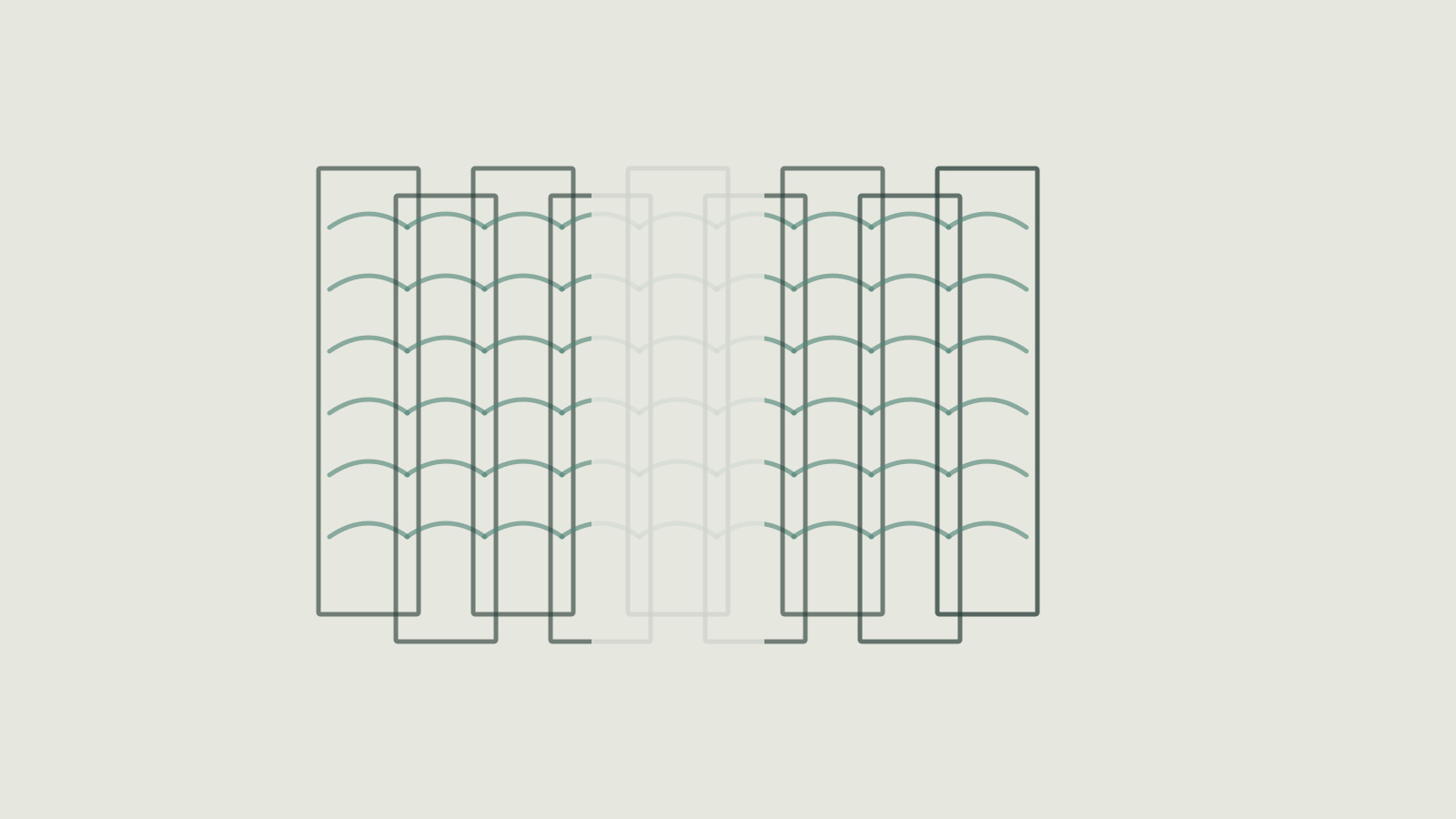Tabular model depth: Layers contribute unequally, and can be added, removed or reused.